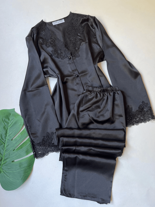 Black 6 Piece Dowry Set